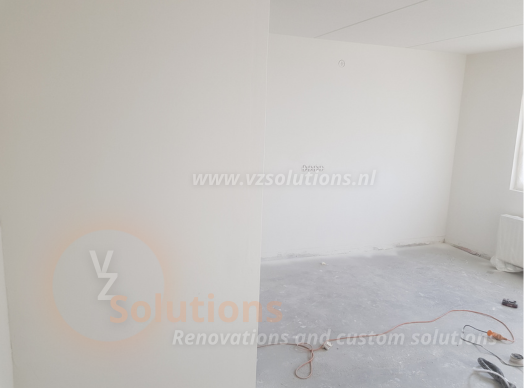 VZ Solutions – Handywomen company Almere – Handyman company Almere – Renovations and custom solutions – Honest handyman company – Trusted handyman company – Enlarge bedroom – Divide bedroom into two – Bedroom renovation